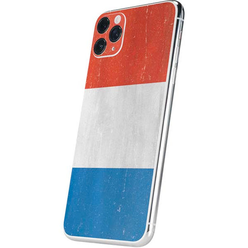 Netherlands Flag Distressed iPhone 11 Pro Max Skin
